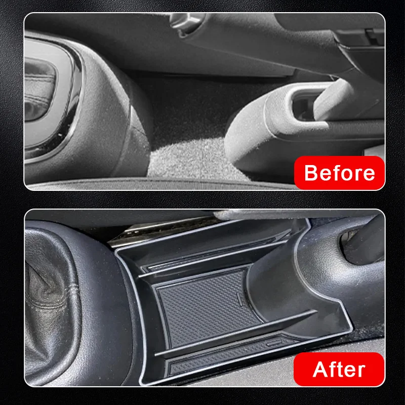 

For Volkswagen UP E-UP 2013-2023/SEAT Mii 2013-2021/Skoda Citigo 2013-2021 Center Console Armrest Storage Box Accessories