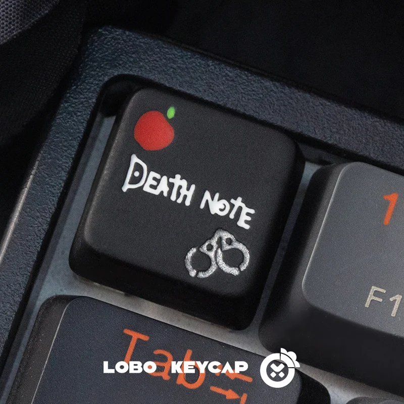 HCY Death Note Yagami Light Anime Keycap Resin 3D Printed Custom Artisan Keycap PC Gaming Mechanical Keyboard Accessories Gifts view 6