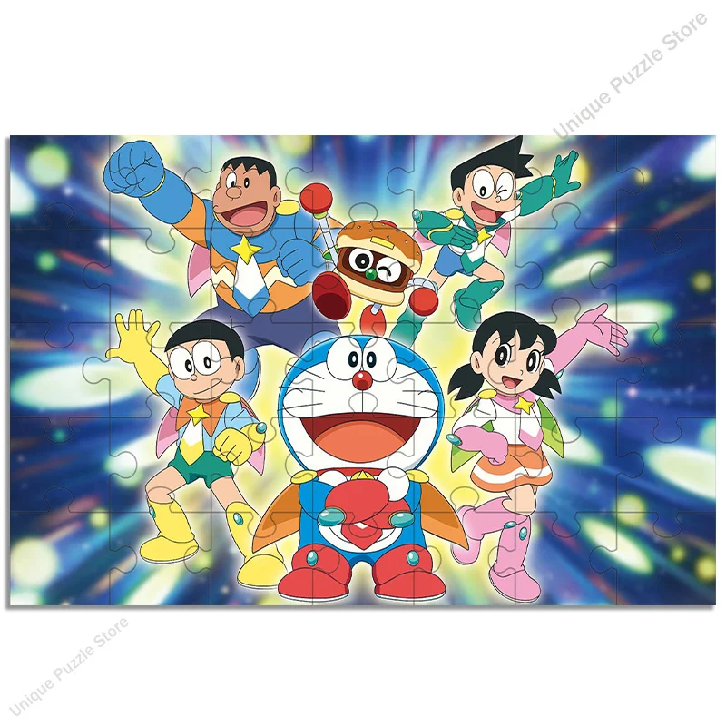 Anime Puzzel Voor Kinderen En Volwassenen Doraemon Grote Beer Zijn Vrienden Puzzel Puzzel 35/300/500/1000 Stuks Puzzel Kids Verjaardagscadeaus