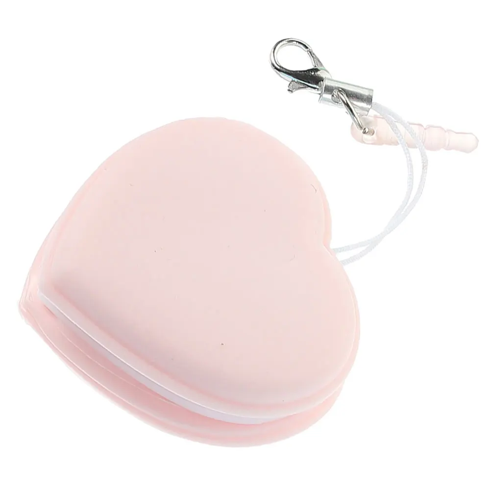 

1pc Heart Shaped Phone Screen Cleaner Pink PP Cloth Eyeglass Wipes Portable Lens Cleaner For Mobile Glasses Camera
