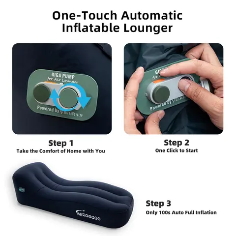 6 best sales uppblåsbar strandsäng - №2