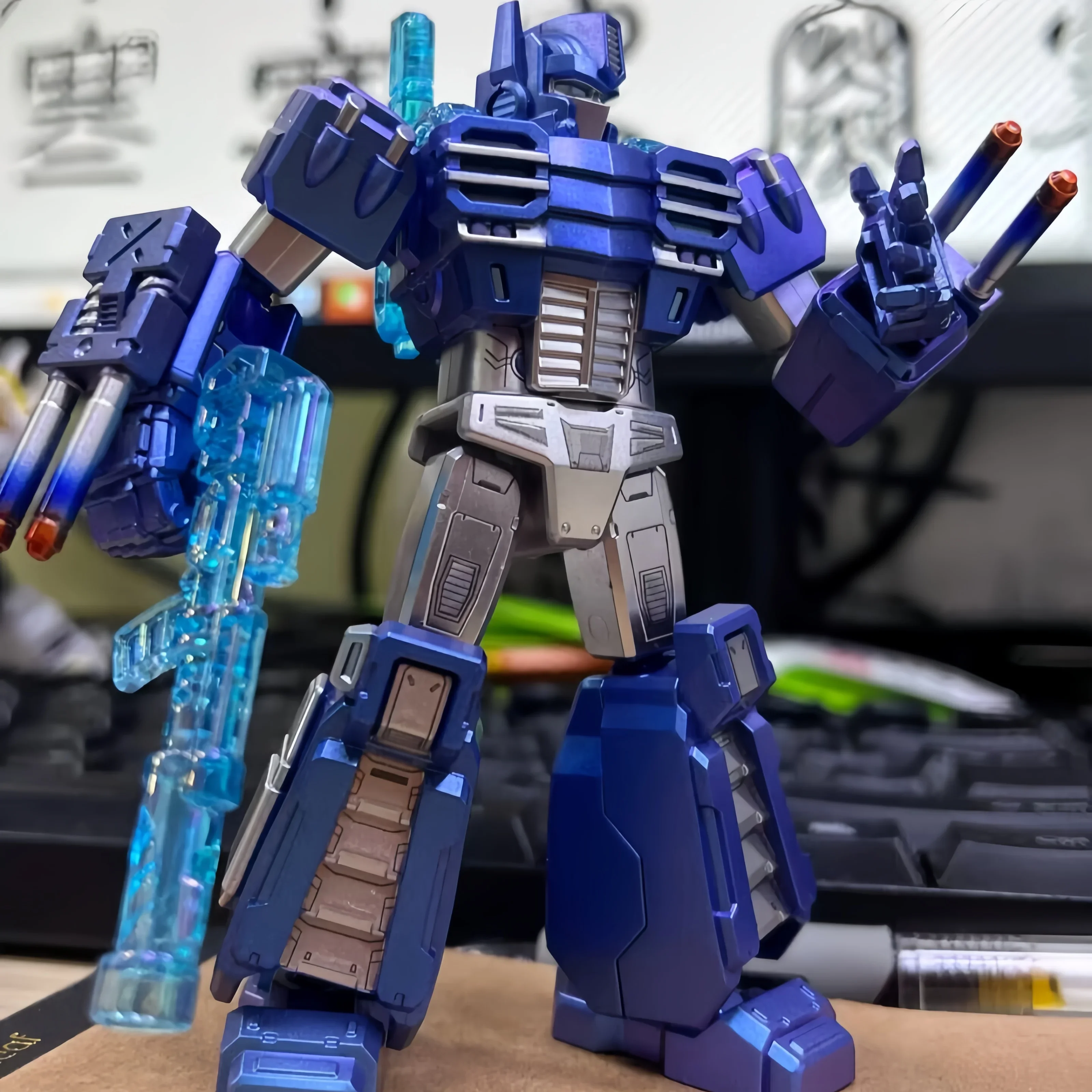 محولات Blokees الأصلية إصدار Galaxy 06 Idw Orion Pax Optimus Prime Megatron Dirge Sunstreaker هدية متحركة مجمعة