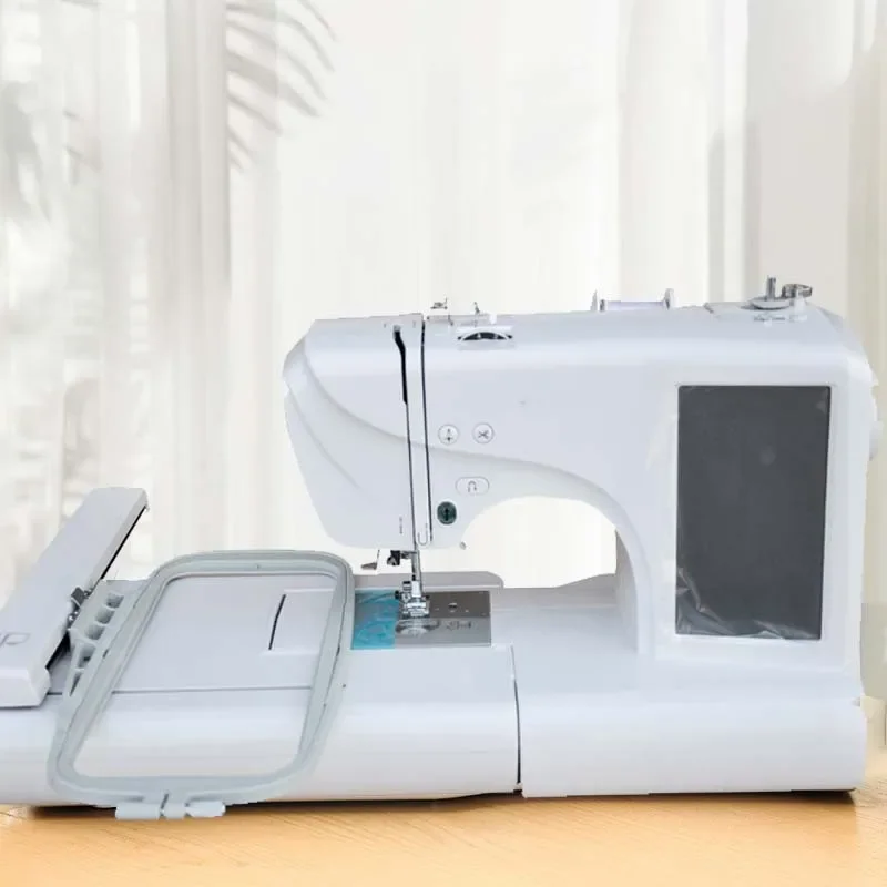 Touch screen multi-function large range home computer embroidery machine automatic small sewing embroidery machine