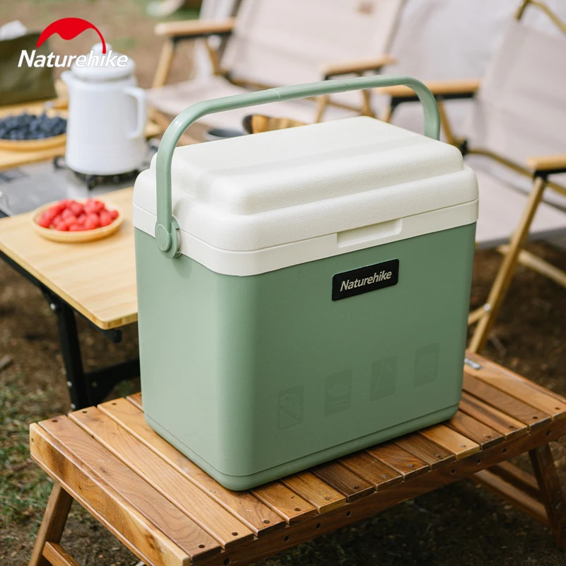 

Naturehike Camping Cooler Insulated Storage Ice Box Thermal Food Bag Portable Refrigerator Fishing Picnic Car Supplies 13/24/33L