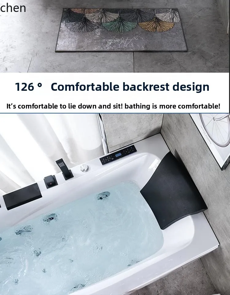 HXL Freestanding Bathtub Surf Massage Heating Circulation Constant Temperature Smart Bath Tub Basin