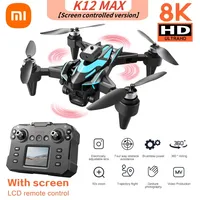 XIAOMI K12 MAX Mini Drone 8K Professional HD Camera 5G GPS Obstacle Avoidance Brushless Aerial UAV FPV RC Quadcopter 2024