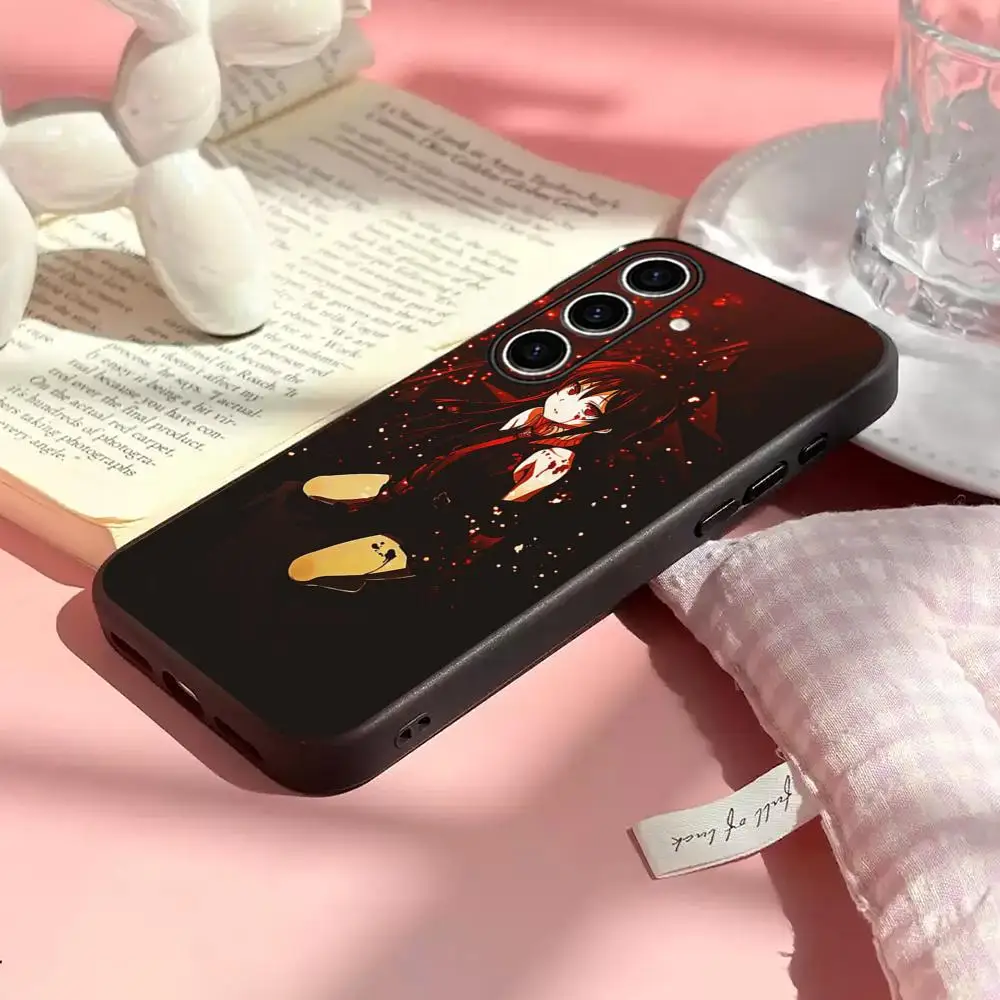 Design Anime Akame Ga Kill Pattern  Phone Case For Samsung Galaxy S26 S25 S24 S23 S22 S21 Plus Ultra Fold A Soft Black
