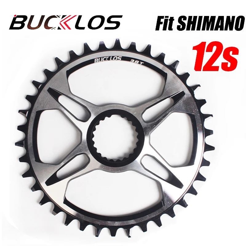 

Передняя звезда BUCKLOS для велосипеда, 12 Скоростей, с прямым креплением, 32T 34T 36T 38T для M6100 M7100 M8100 M9100, детали для велоспорта