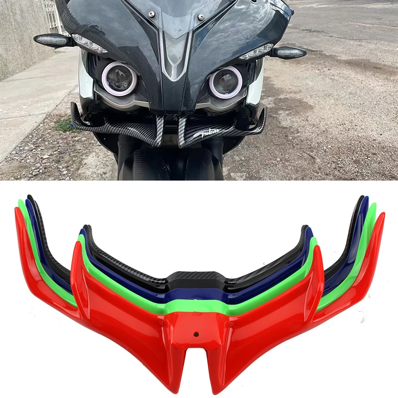 Motorcycle Front Fairing ABS Aerodynamic Winglets Lower Protection Guard Cover For Most Motorbike Modification DropShipping