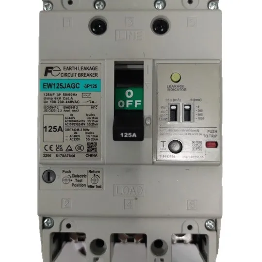 

Leakage circuit breaker EW125EAGC