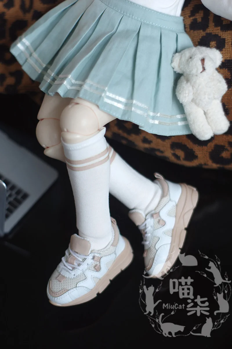 MIUCAT BJD doll shoes 1/6 1/4 1/3 MSD YOSD SD17 68 Sneaker training shoe