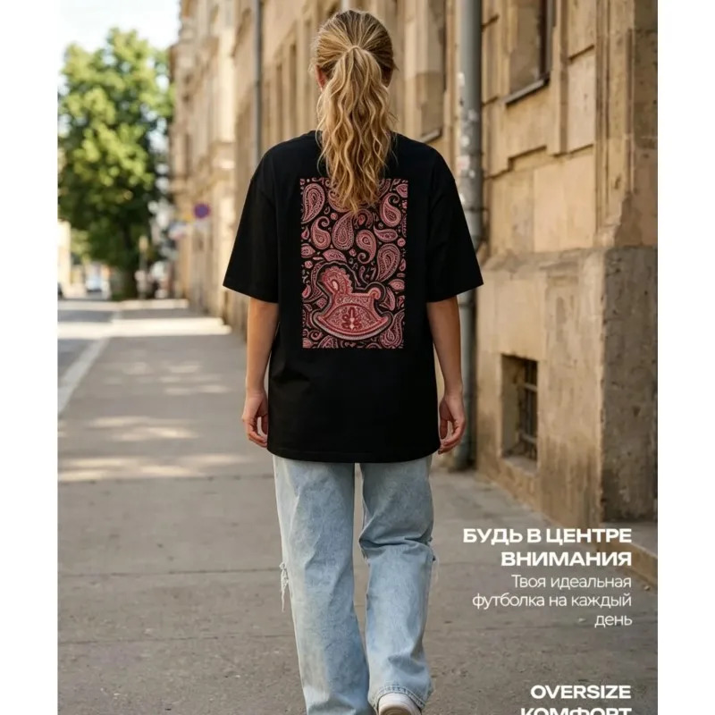 2026 Summer Cotton Women's T-shirts Print The Pattern Is Unique Cost-effective Tops Study Daily Life Office  Shopping T-shirt