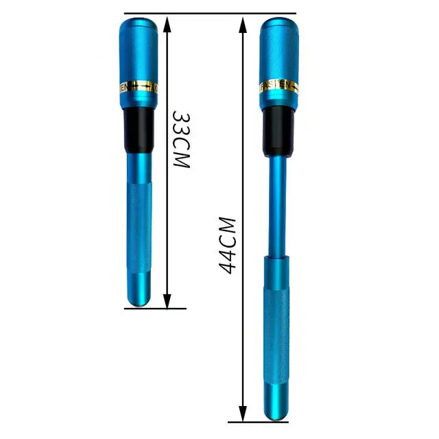 Hot Selling Flexible and Scalable American Pool Extension for Cue Stick Telescopic Aluminium Pool Cue Billiard Push-On Extension
