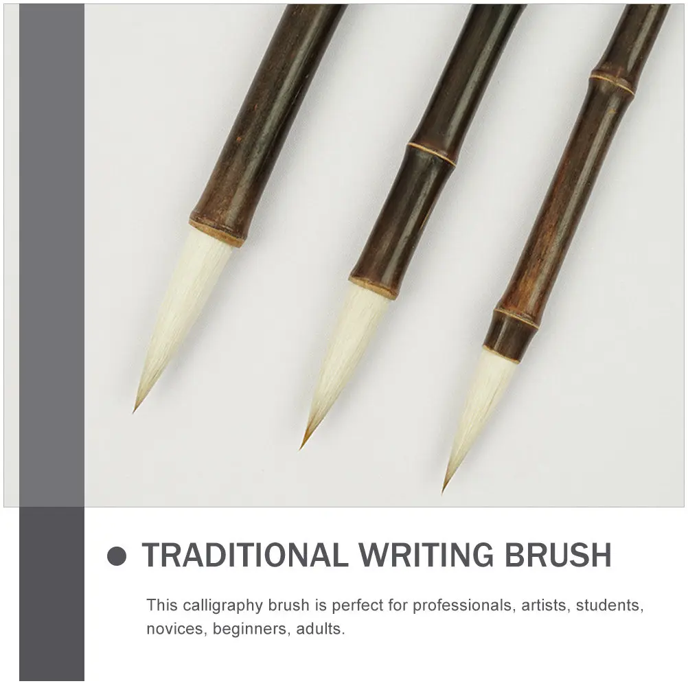 

Каллиграфическая кисть-ручка для китайской каллиграфии, гладкая, удобная, долговечная, с подвесным шнурком, для студентов, для рисования и письма