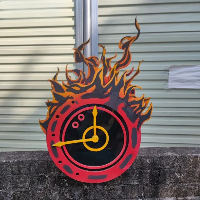 Dante Cosplay Alarm Clock Headpiece Limbus Company Anime Props Comic Show Halloween Carnnival Fancy Party Headgear Accessories