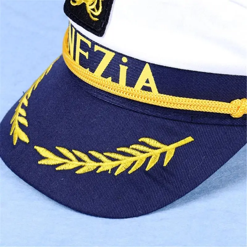 Y5JD a tema Cap cotone ricamato Design largo per feste e festività sulla spiaggia