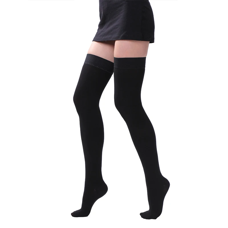 20-32 mmHg Compression Stocking Legwarmers Thigh Stockings Stress Relief Compression Stockings Clothing Supplies Accessories view 5