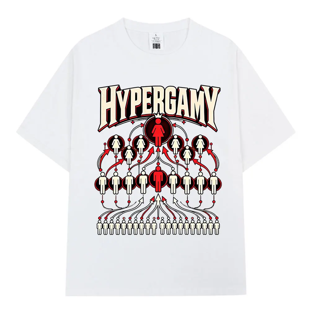 Hypergamy Dating Strategy Funny Meme Relationship Diagram T-shirts Men Women Fashion Oversized Short Sleeve T-shirt Streetwear