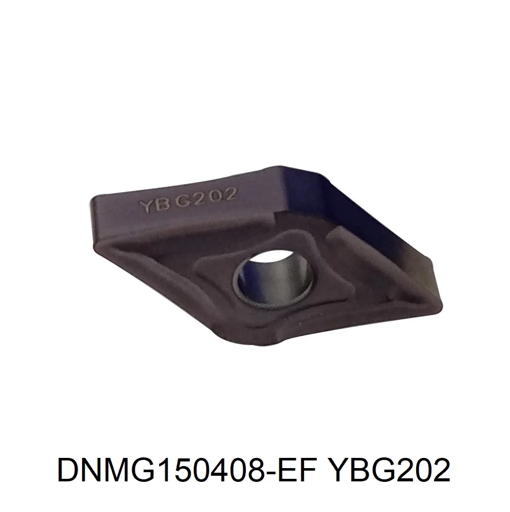 

ZCC DNMG 150408 -EF YBG205 YBG202 DNMG 432-EF Вставки с ЧПУ для обработки нержавеющей стали Карбидный токарный станок Токарный инструмент