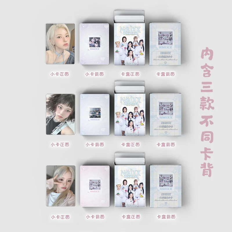 50Pcs/Set NMIXX Idol Girl New Series Lomo Cards High Quality Postcards LILY HAEWON SULLYOON BAE HD Printd Photocards Fans Gifts