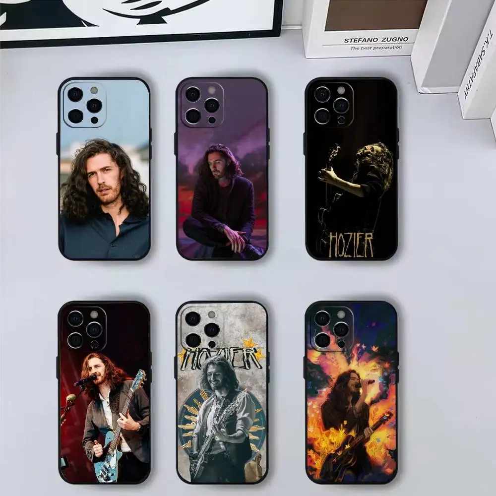 

Hozier Take Me to Church Phone Case For iPhone 17,16,15,14,13,12,11 Plus,Pro Max,Soft Silicone Black Cover