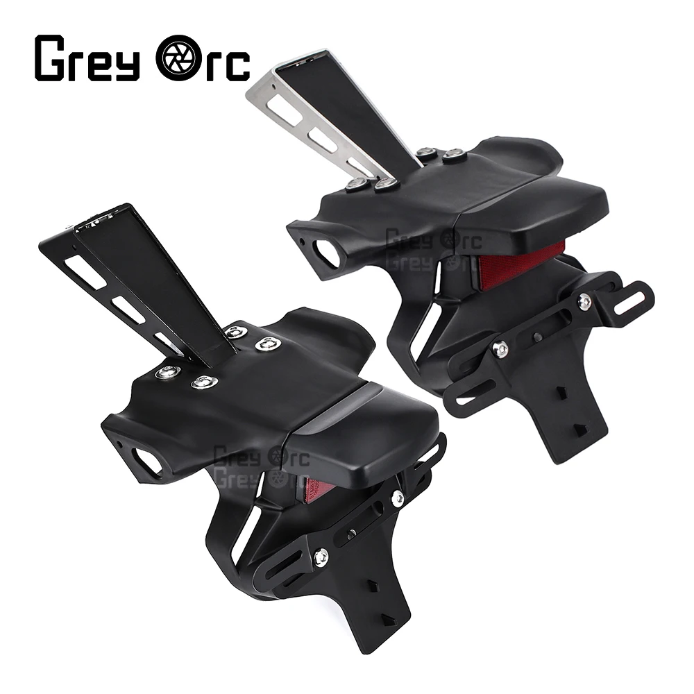 

For YAMAHA YZF R6 2006 2007-2016 Rear Fender Mudguard Cover License Registration Plate Taillight Bracket Motorcycle Accessories