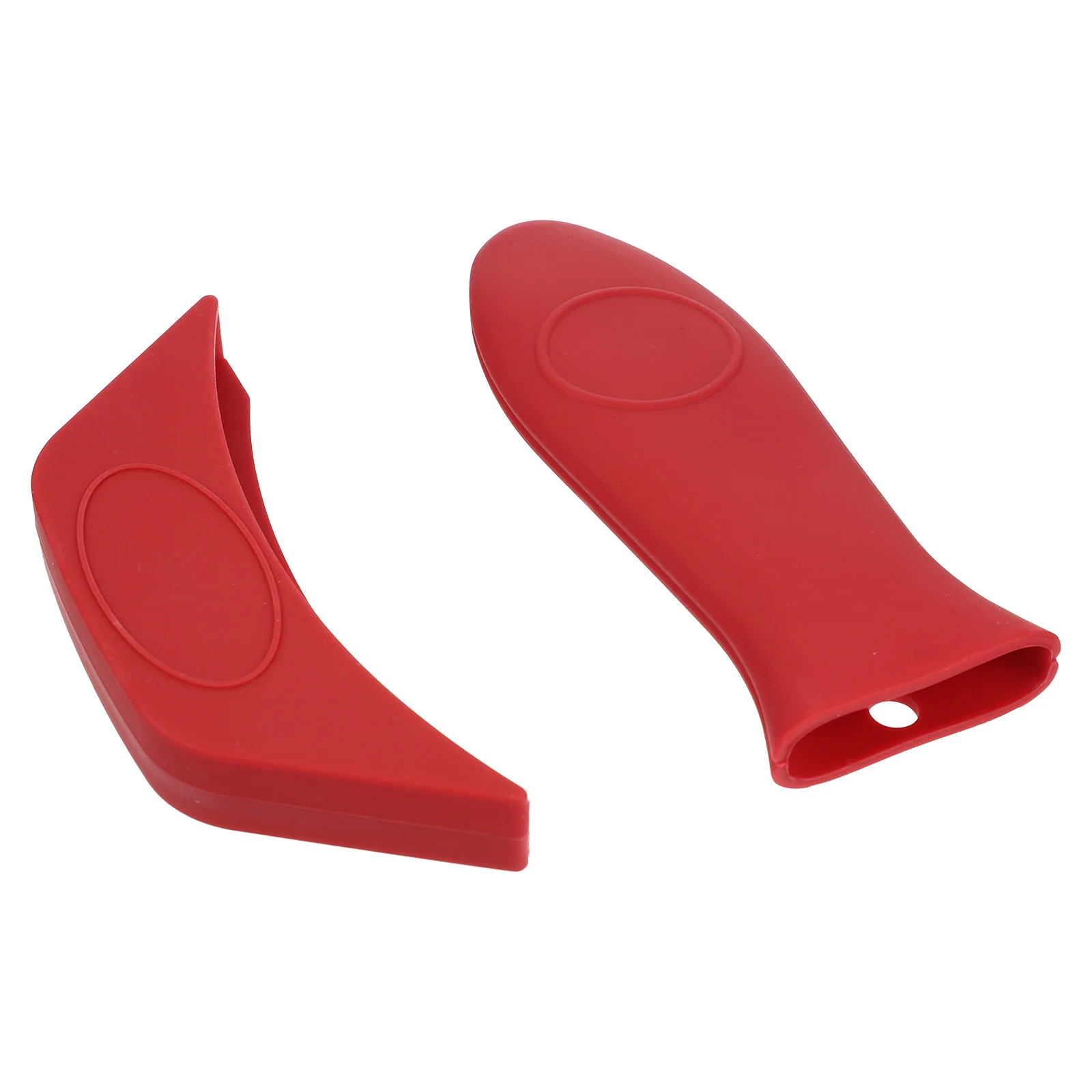 

2Pcs Silicone Non Slip Hot Handle Covers Heat Resistant Pot Holder Sleeves Thick Pot Handle Sleeve Kitchen Supplies