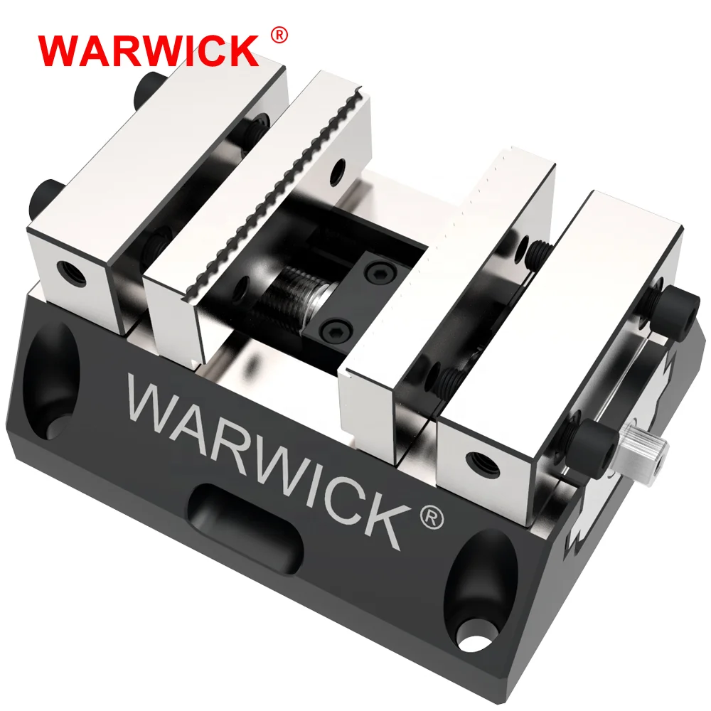 WARWICK KSF-80-150A cnc clamping system Centric Clamping Vises similar lang for 5-axis CNC machining