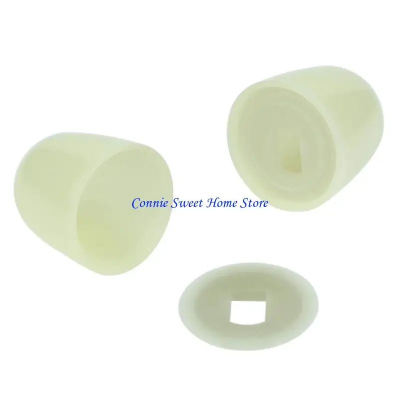 LXAF Universal Toilet Bolt Cap Decorative Heavy Duty Bolt Covers Accessories