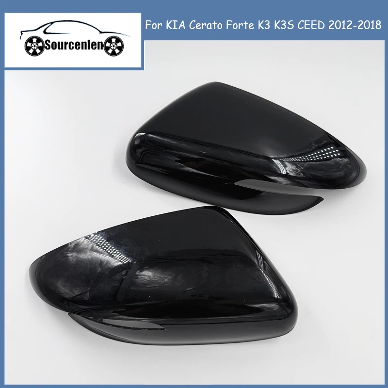 

Brand New Rearview Mirror Cover Shell Frame For KIA Cerato Forte K3 K3S CEED 2012-2018