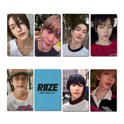 7pcs/set Kpop Idol RIIZE Lomo Cards 2023 PHOTOCARD GET A GUITAR Photocards Photo Card Postcard for Fans Collection