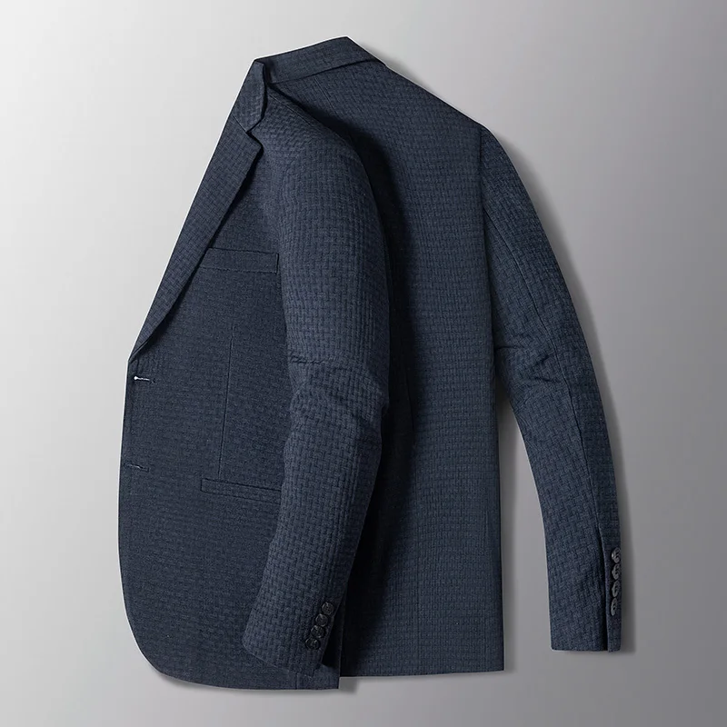 

Блейзер, новый мужской модный повседневный блейзер для путешествий на открытом воздухе, кемпинга, молодежи, свадьбы, универсальный, для похудения, повседневный блейзер в корейском стиле