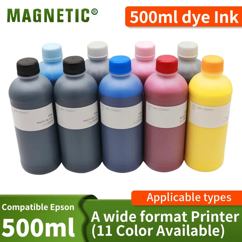 500ml/Bottle dye Ink For Epson s30680 S50680 S70680 S30670 S50670 S70670 7450 9450 4450 9600 4000 4450 4400 4800 4880 Refill ink