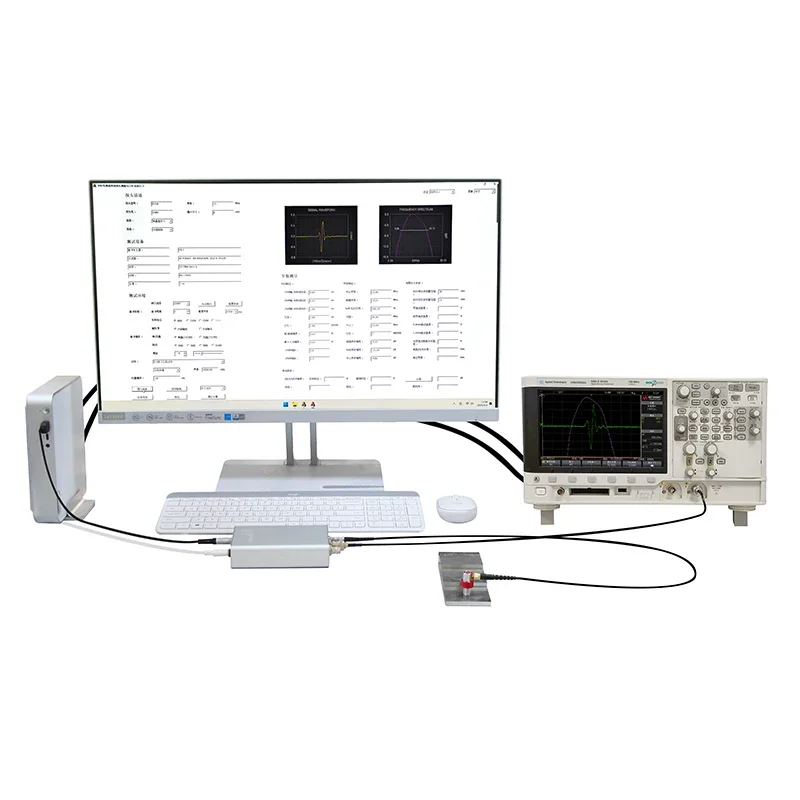 

In stockYUSHI PR10 Computer-Controlled Ultrasonic Transducer UT Probe Testing System Portable Pulser/Receiver