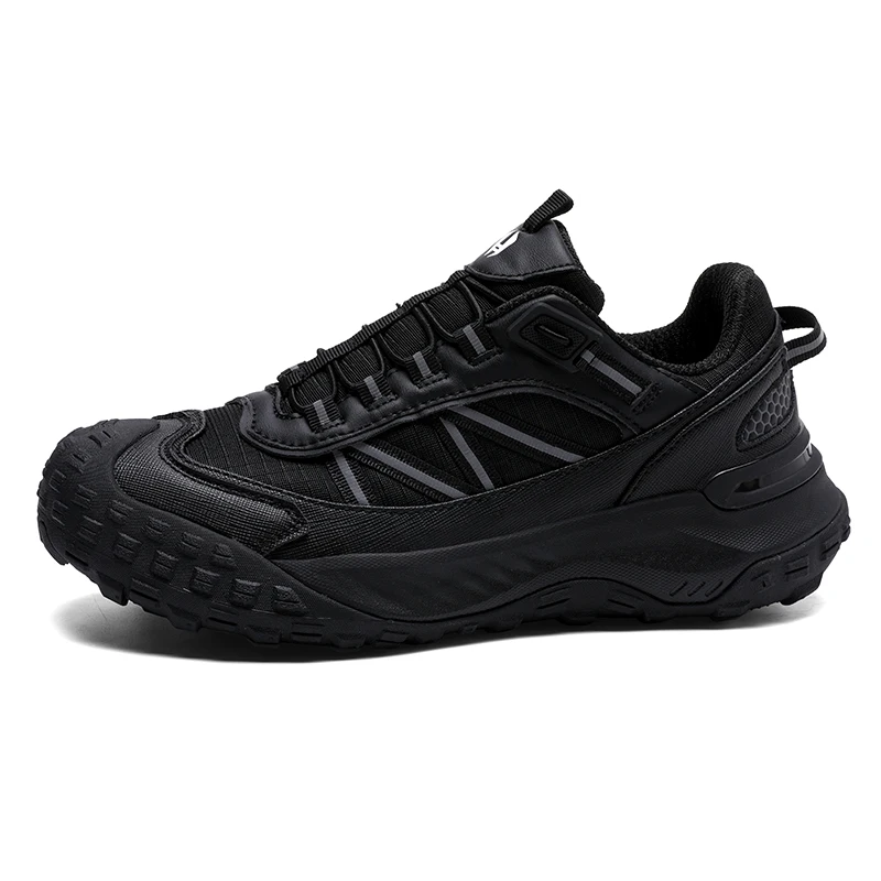 Outdoor High-quality Sports Shoes Men's Large-size Off-road Running Shoes Thick-soled Wear-resistant and Non-slip Training Shoe