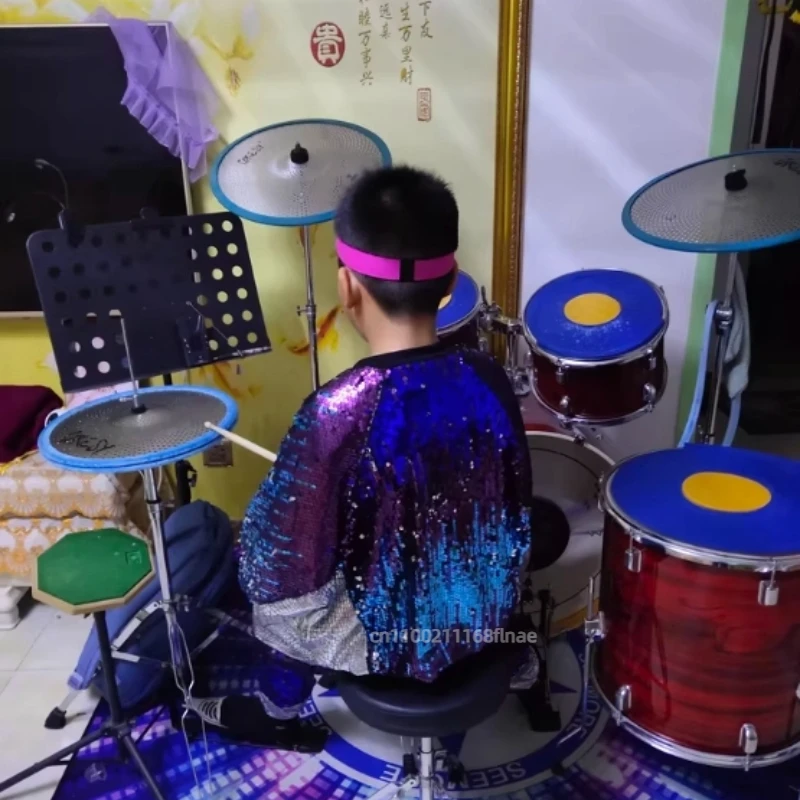 Children's Street Dance Costumes, Boys' Bright Films, Silver Runway Shows, Hip-hop Street Dance, Girls' Jazz Dance Performance