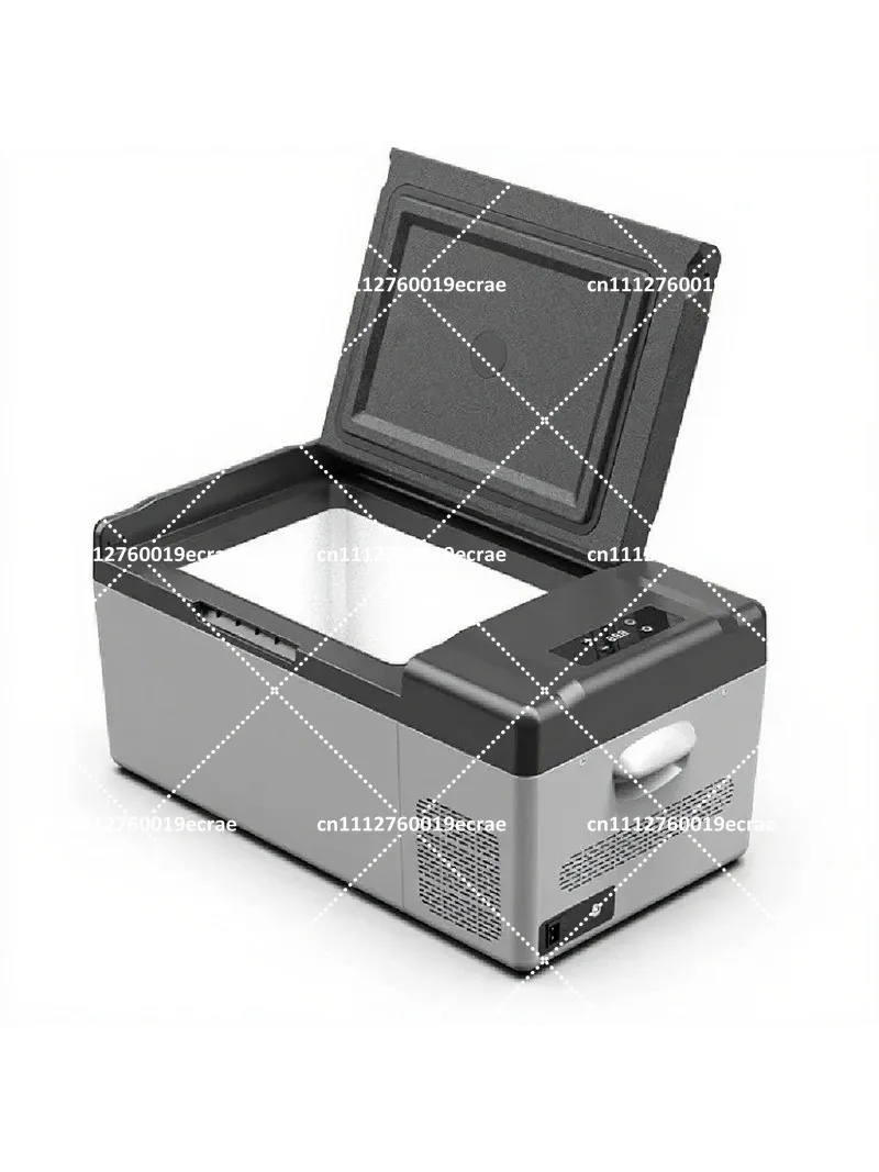 Car Refrigerator 15L/20L Compressor Cooling Dual-Use Home Vehicle 12V/24V Freezing Refrigeration Portable Icebox