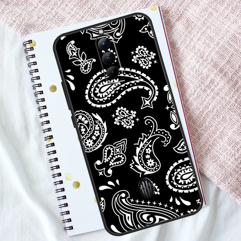 حافظة بنمط سلس من باندانا لهاتف ZTE Nubia Red Magic 11 10 9 8 8S 9S 10S Pro Plus 5G 6R 6 7 6S 7S Pro 10 Air Funda