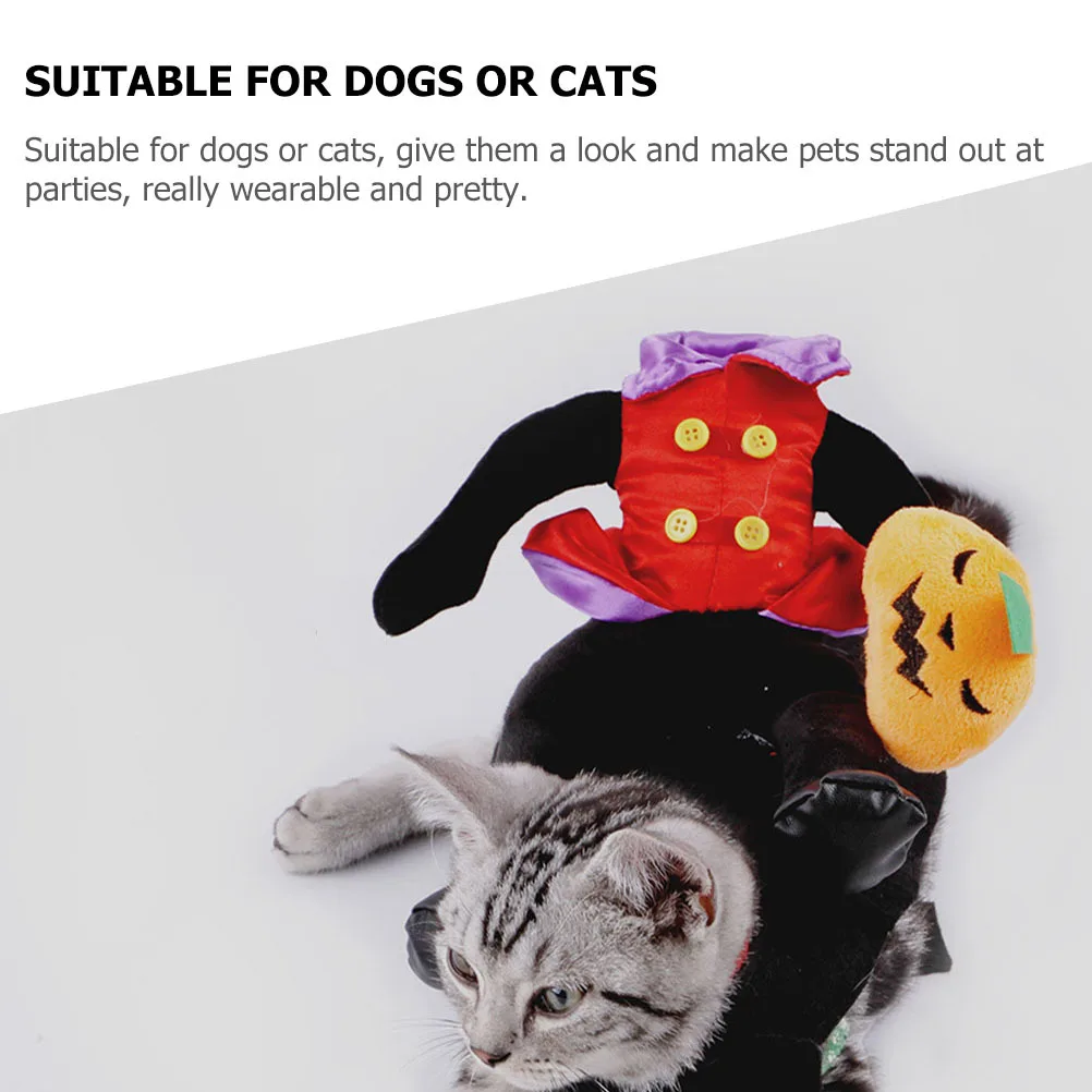 

Halloween Pet Clothes Universal Cosplay Clothing Small Puppy Costume Dog Cotton Outfit
