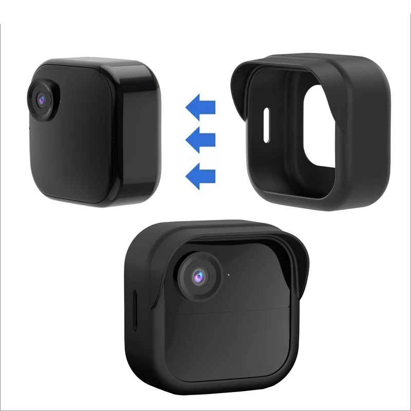 Силиконовый защитный чехол для Blink Outdoor 4, чехол для камеры, водонепроницаемые детали для камеры с защитой от царапин, аксессуары черного цвета