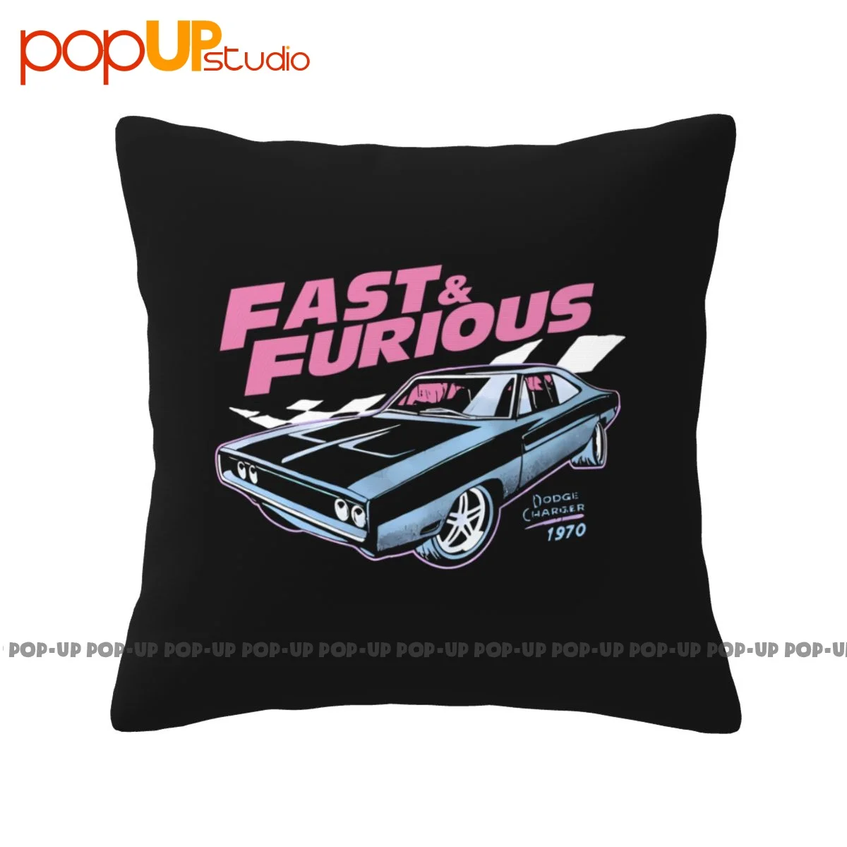 Spring Fast And Furious Pillowcase Throw Pillow Cover Creative Breathable Brief Style