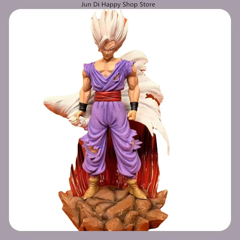 

Dragon Ball Gohan Full Potential With A Cloak Anime Figure - 39cm Model Statue, Boys Collection Desktop Decoration Ornament Toys