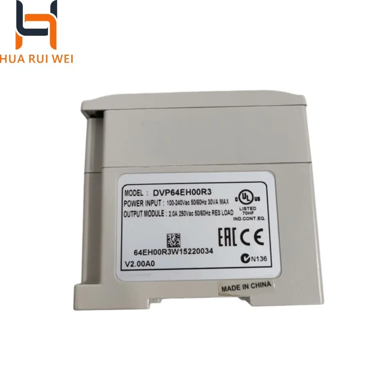 2026 New Original DVP64EH00R3 DVP64EH00T3 DVP48EH00R3 PLC Programmable Controller Module Industrial Automation Warehouse Stock