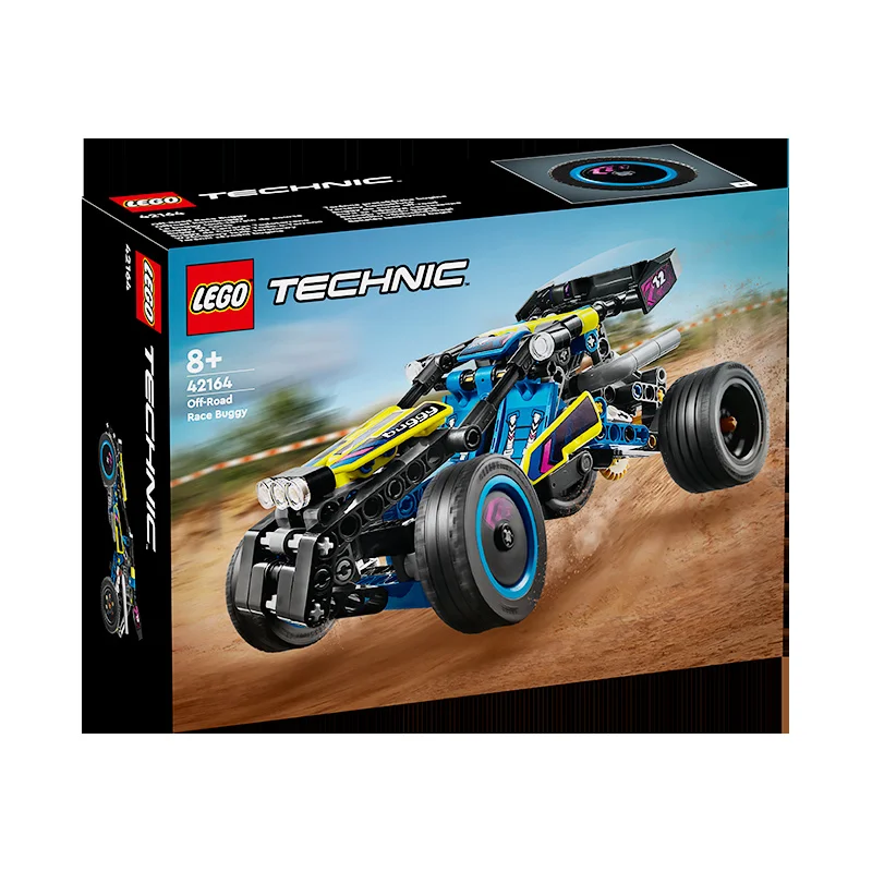 Lego-technic 42164 off-road quebra-cabeça de corrida para meninos e meninas, brinquedo para crianças, presente