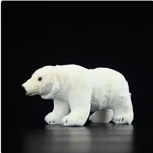 

31CM Original simulation polar bear plush toy doll For Children Birthday Gift