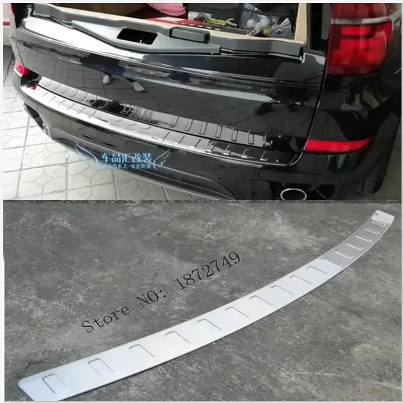 

2008 2009 2010 2011 2012 2013 для BMW X5 Защита заднего бампера багажника, накладка на бампер, защитная крышка