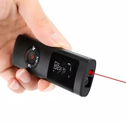 Handheld Laser Rangefinder Tool 40M/60M Mini Intelligent Laser Rangefinder Measuring Infrared Rangefinder USB rechargeable porta