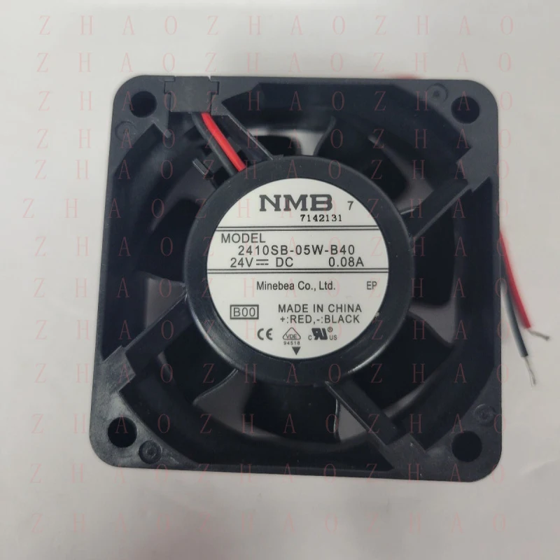 L+ 1pcs for NMB CPU MODEL New no box 2410SB-05W-B40 24V DC 0.08A cooling Fan