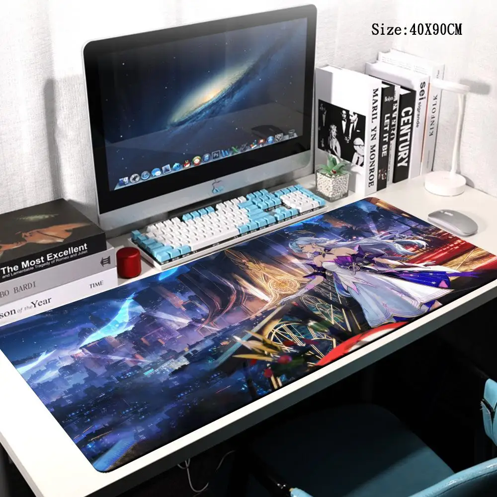 Acheron Robin Mouse Pad Honkai Star Rail Large Mousepad Computer Keyboard XXL Padding Anime Pc Gaming Accessories Desk Mat