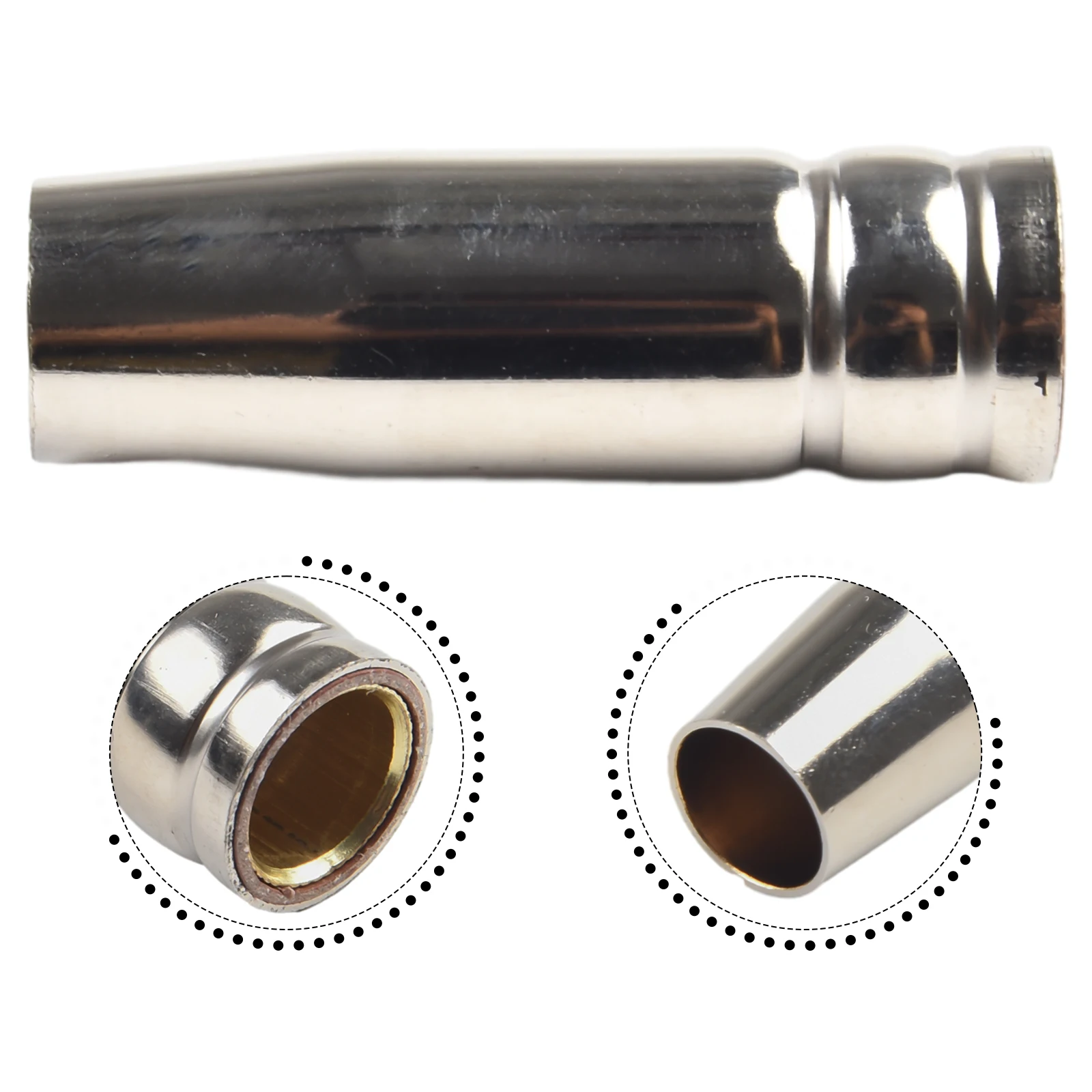 5pcs Mig Contact Tip consumabili saldatura MIG MB15 15AK ugelli a punta di contatto punte di contatto saldatura MIG torcia saldatura 0.8/1.0/1.2mm